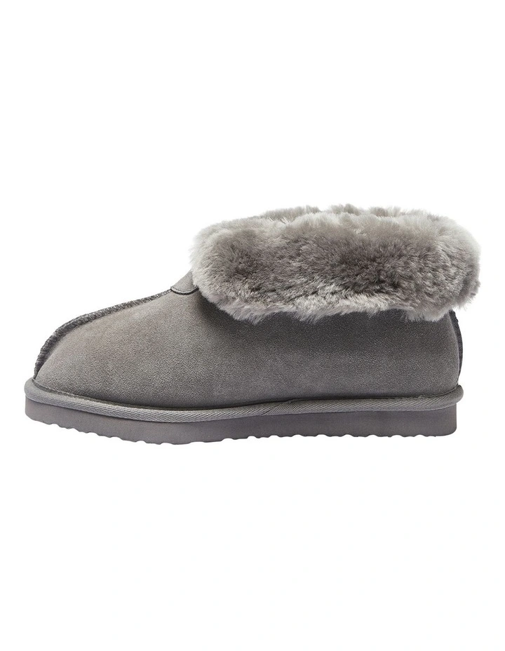 Buy π Easy Steps Pixie Grey Suede Slippers βοΈ - Image 3