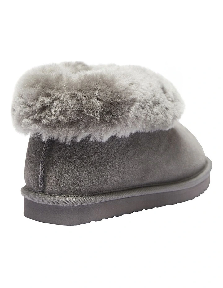 Buy π Easy Steps Pixie Grey Suede Slippers βοΈ - Image 4