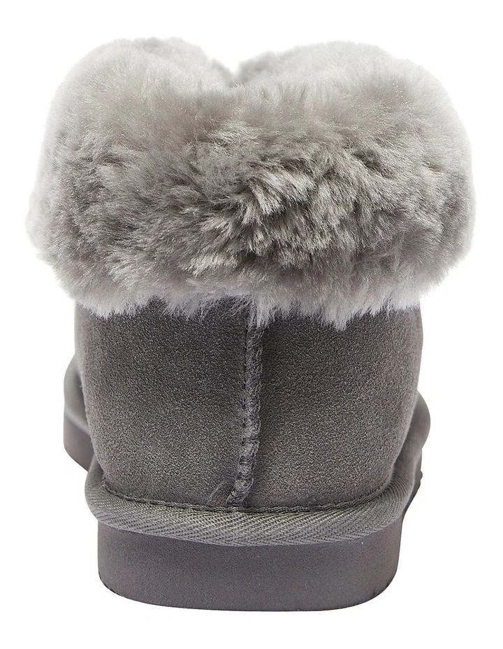 Buy π Easy Steps Pixie Grey Suede Slippers βοΈ - Image 5