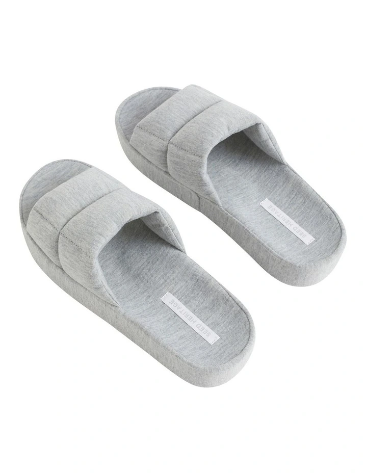 Discount π Seed Heritage Jersey Slipper In Grey π - Image 5