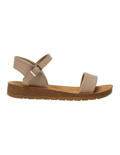 Discount 🎁 Wide Steps Eliza 🩴 Sandals In Nude Smooth 🎉