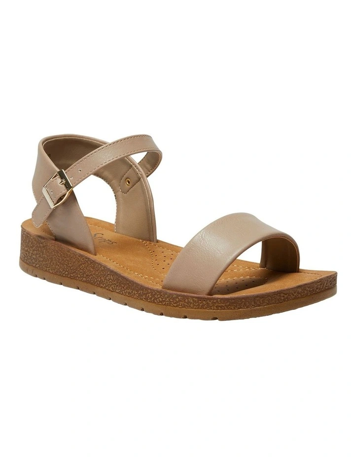 Discount π Wide Steps Eliza π©΄ Sandals In Nude Smooth π - Image 2
