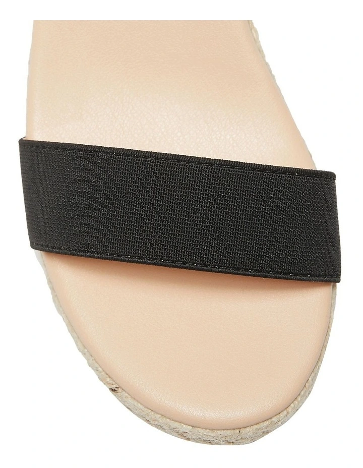 Deals 👍 Easy Steps Summit Elastic 🩴 Sandals In Black/Beige 🥰 - Image 7