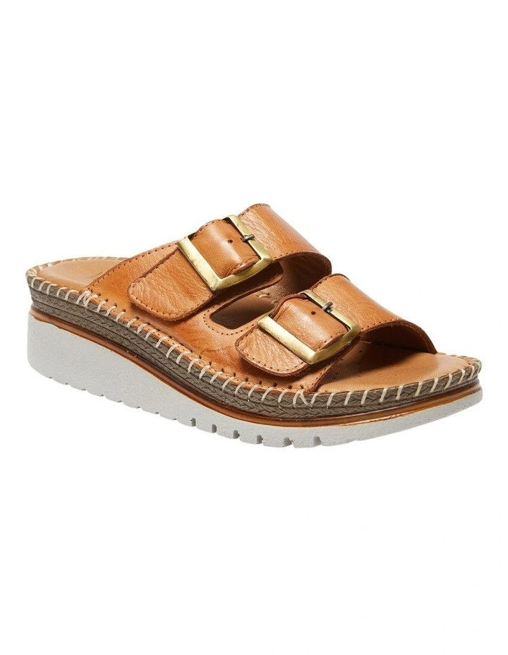 Budget βοΈ Wide Steps Hutch π©΄ Sandals In Tan Glove π - Image 2