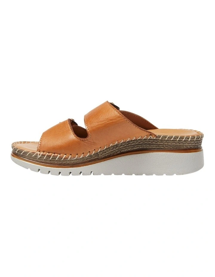 Budget βοΈ Wide Steps Hutch π©΄ Sandals In Tan Glove π - Image 3