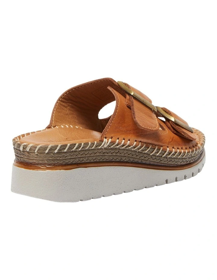 Budget βοΈ Wide Steps Hutch π©΄ Sandals In Tan Glove π - Image 4