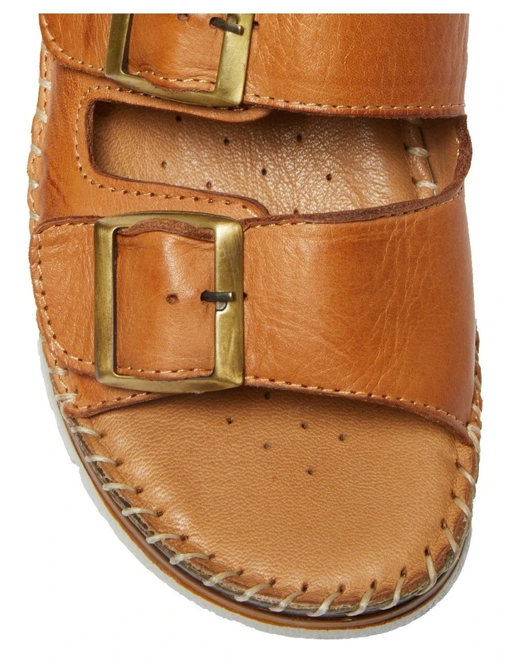 Budget βοΈ Wide Steps Hutch π©΄ Sandals In Tan Glove π - Image 7