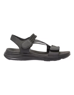 Discount ๐งจ Active Flex By Easy Steps Neon ๐ฉด Sandals In Black ๐