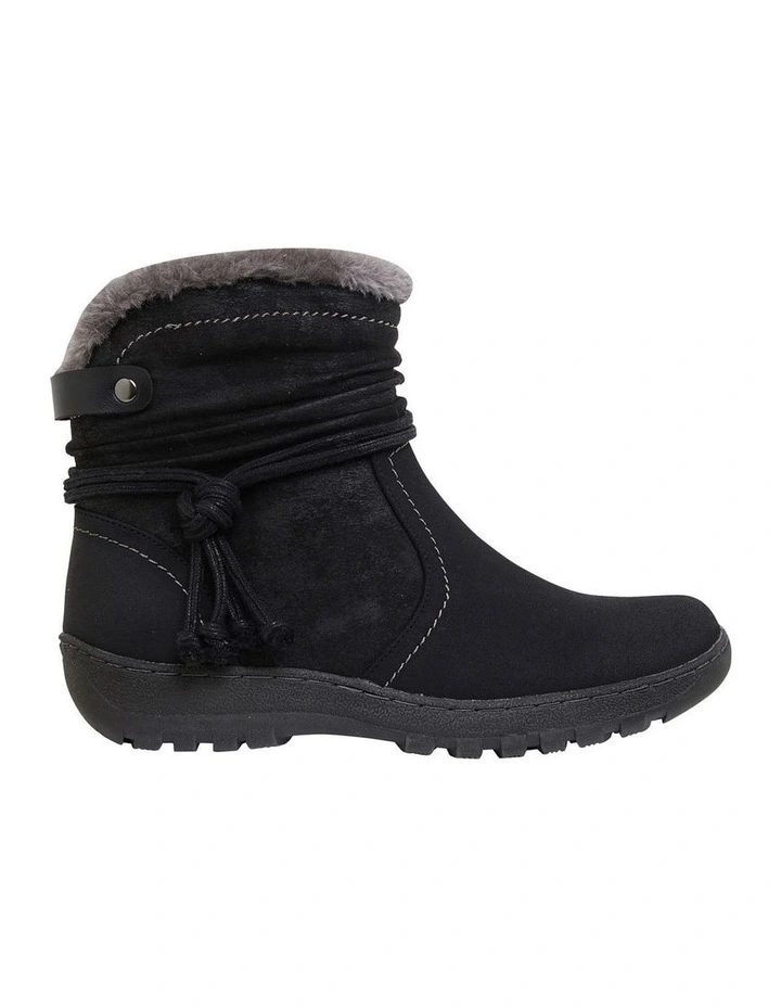 Outlet π₯ Easy Steps Eskimo Black Micro Boot π