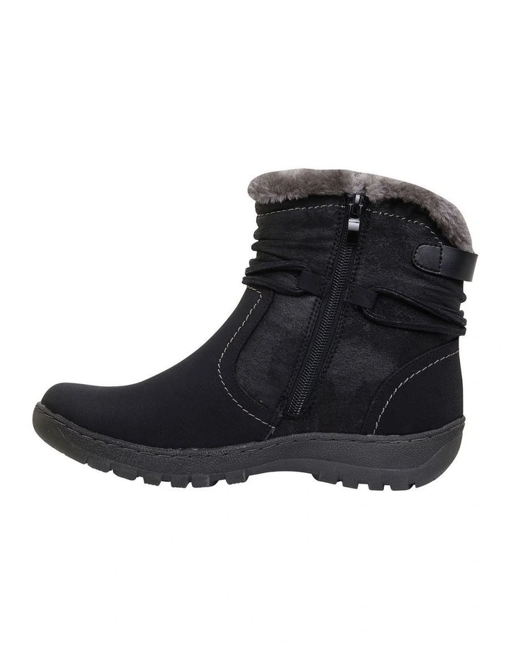 Outlet π₯ Easy Steps Eskimo Black Micro Boot π - Image 3