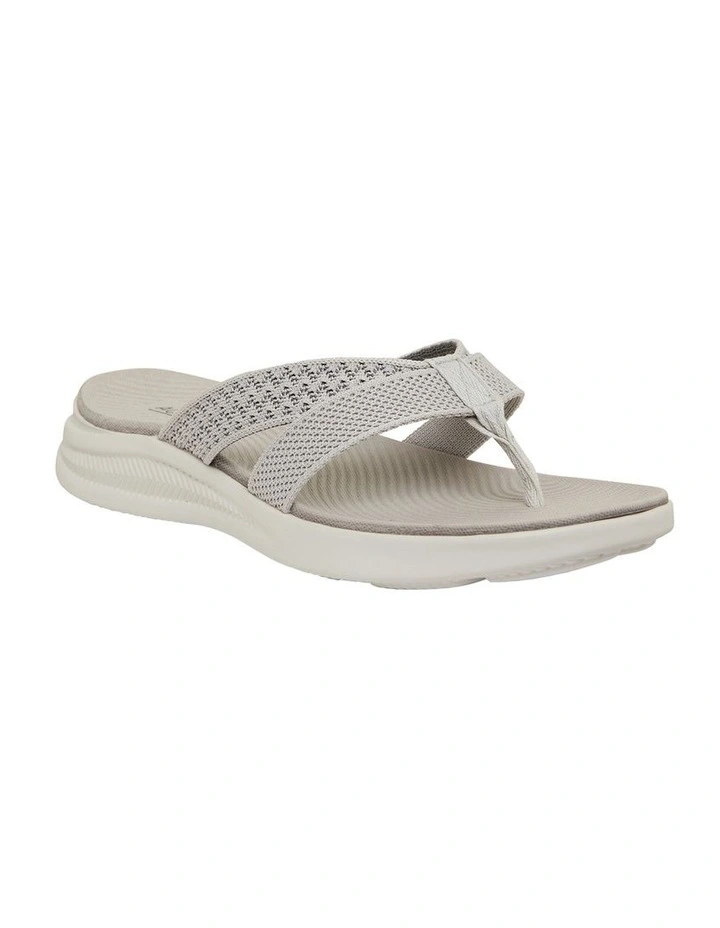 Budget β€οΈ Active Flex By Easy Steps Magda Light Grey Stretch π©΄ Sandals β¨ - Image 2