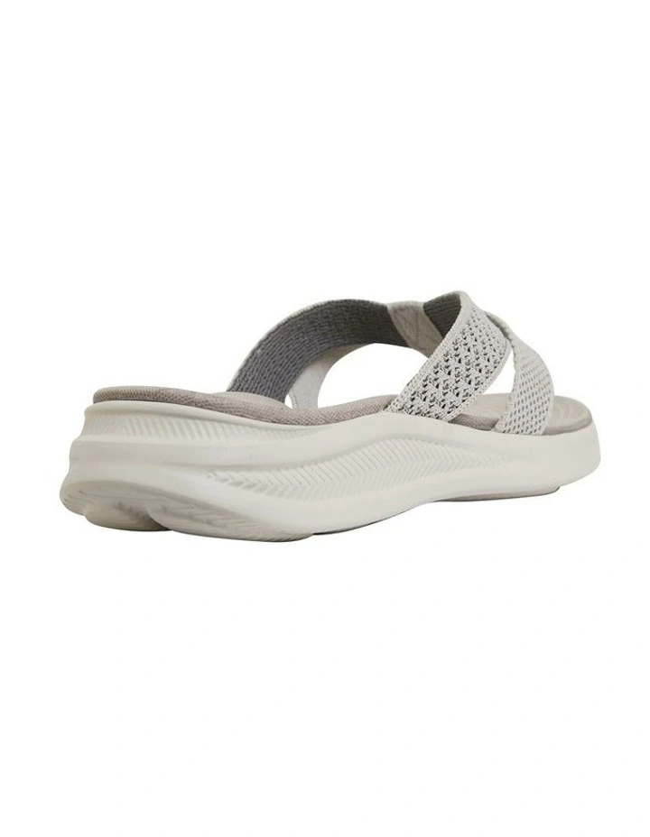 Budget β€οΈ Active Flex By Easy Steps Magda Light Grey Stretch π©΄ Sandals β¨ - Image 4