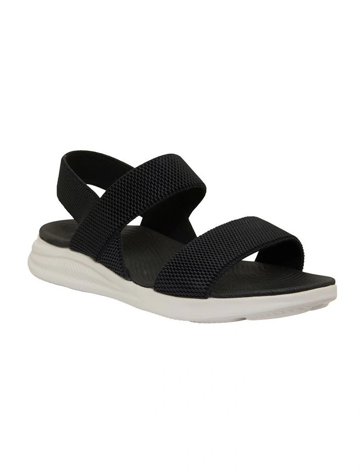 Flash Sale β Active Flex By Easy Steps Mack Black Stretch π©΄ Sandals β€οΈ - Image 2
