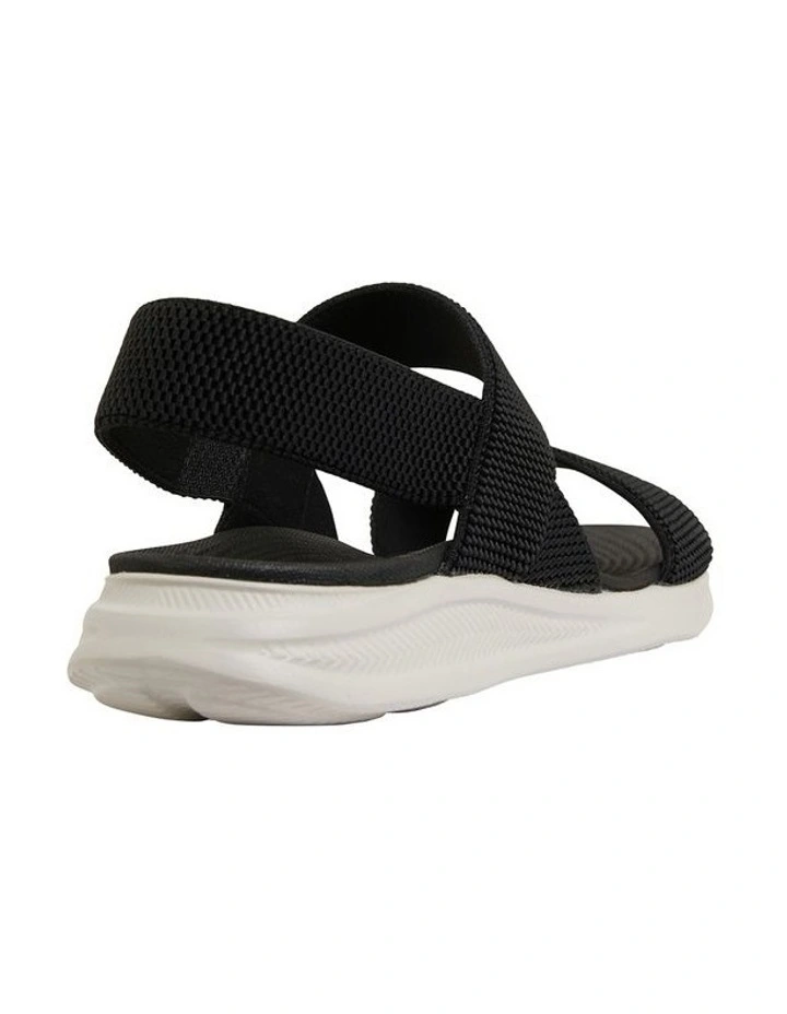 Flash Sale β Active Flex By Easy Steps Mack Black Stretch π©΄ Sandals β€οΈ - Image 4