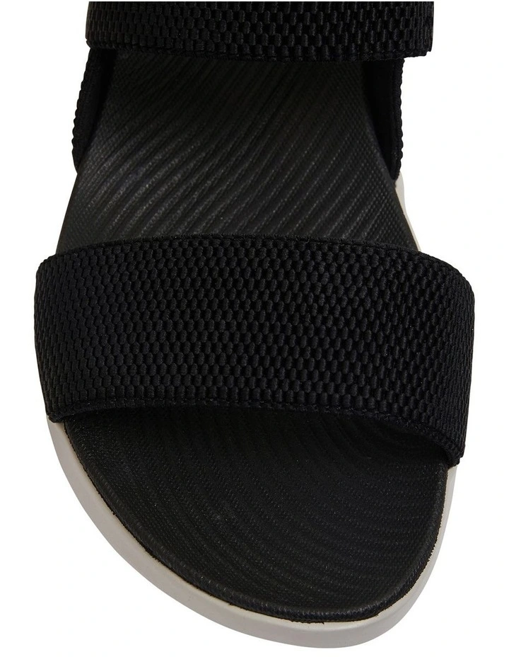 Flash Sale β Active Flex By Easy Steps Mack Black Stretch π©΄ Sandals β€οΈ - Image 6