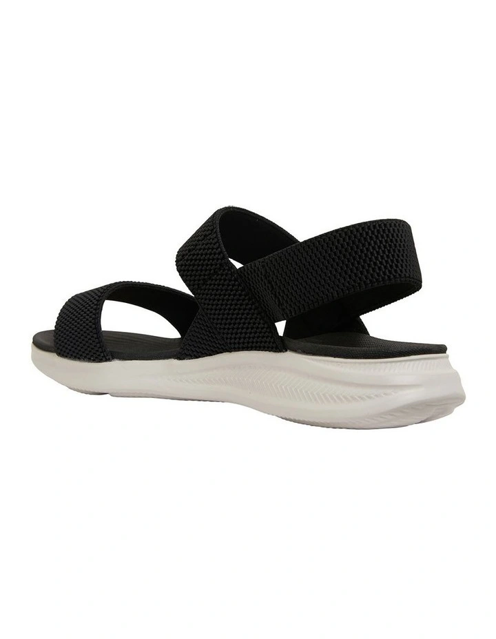 Flash Sale β Active Flex By Easy Steps Mack Black Stretch π©΄ Sandals β€οΈ - Image 7