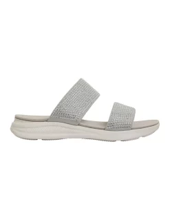 Flash Sale ๐ Active Flex By Easy Steps Novato Light Grey Diamante ๐ฉด Sandals ๐