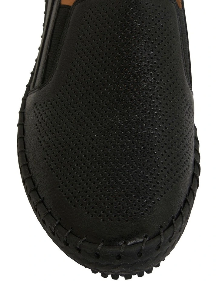 Flash Sale π Active Flex By Easy Steps Riva π Sneakers In Black On Black Leather β€οΈ - Image 6