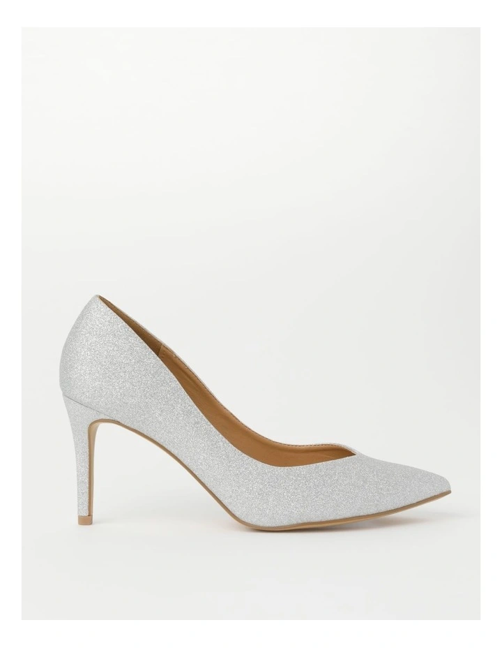 New π Collection Alexa Silver Heeled π Shoes π₯°