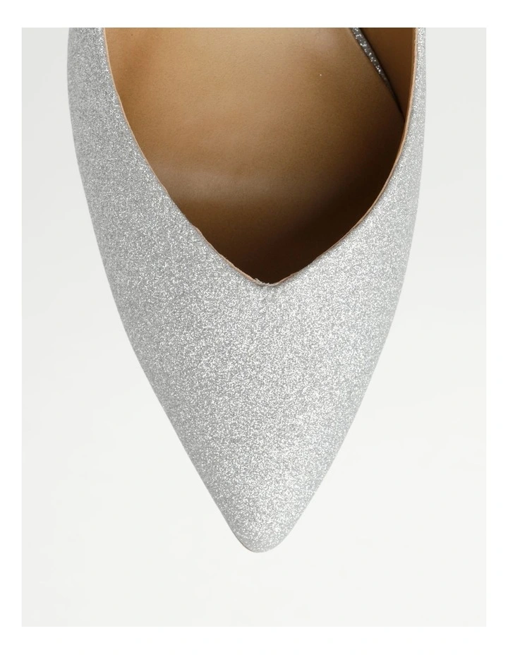 New π Collection Alexa Silver Heeled π Shoes π₯° - Image 6