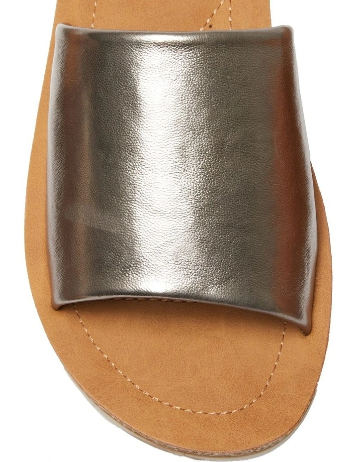 Wholesale π Wide Steps Enid π©΄ Sandals In Pewter Smooth 𧨠- Image 7