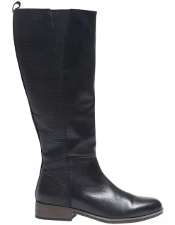 Hot Sale 🔥 Wide Steps Lewis 🥾 Boots In Black Glove 🧨