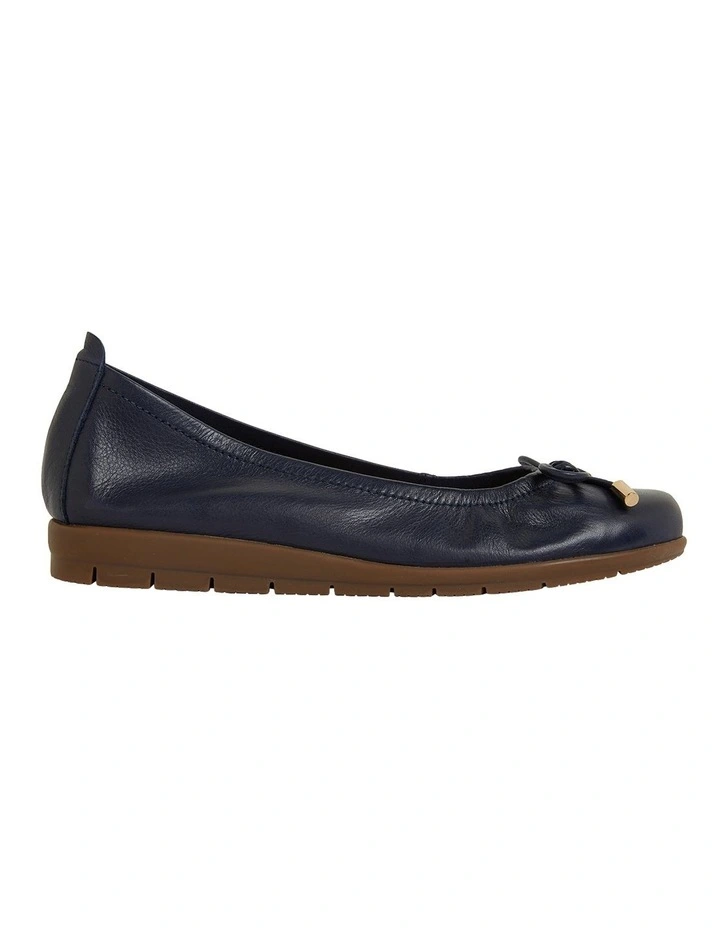 Coupon π₯° Active Flex By Easy Steps Barton Flat π Shoes In Navy Leather π