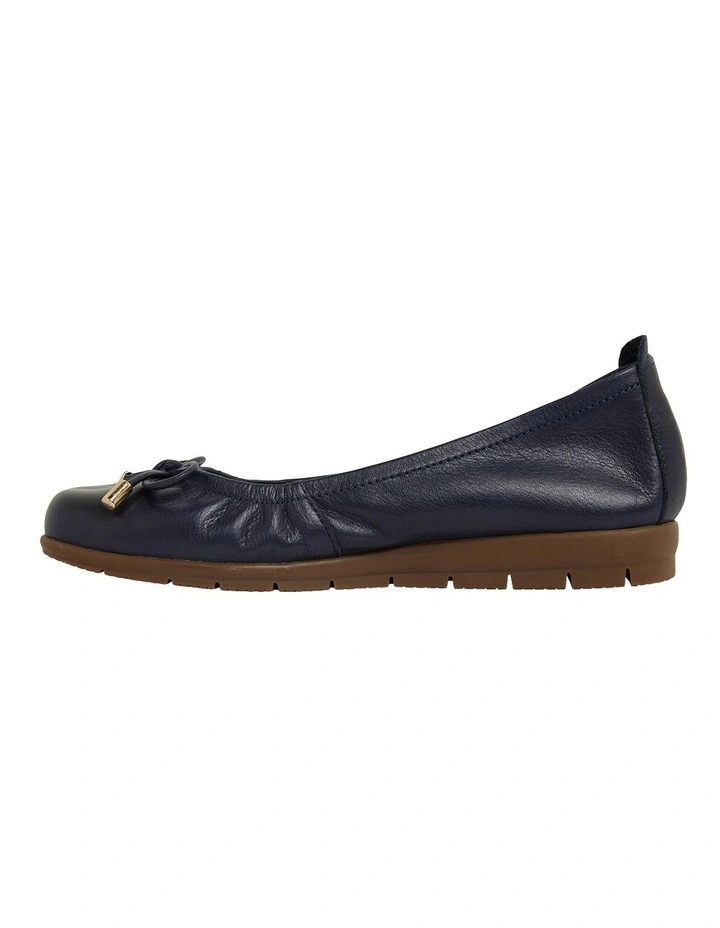 Coupon π₯° Active Flex By Easy Steps Barton Flat π Shoes In Navy Leather π - Image 3
