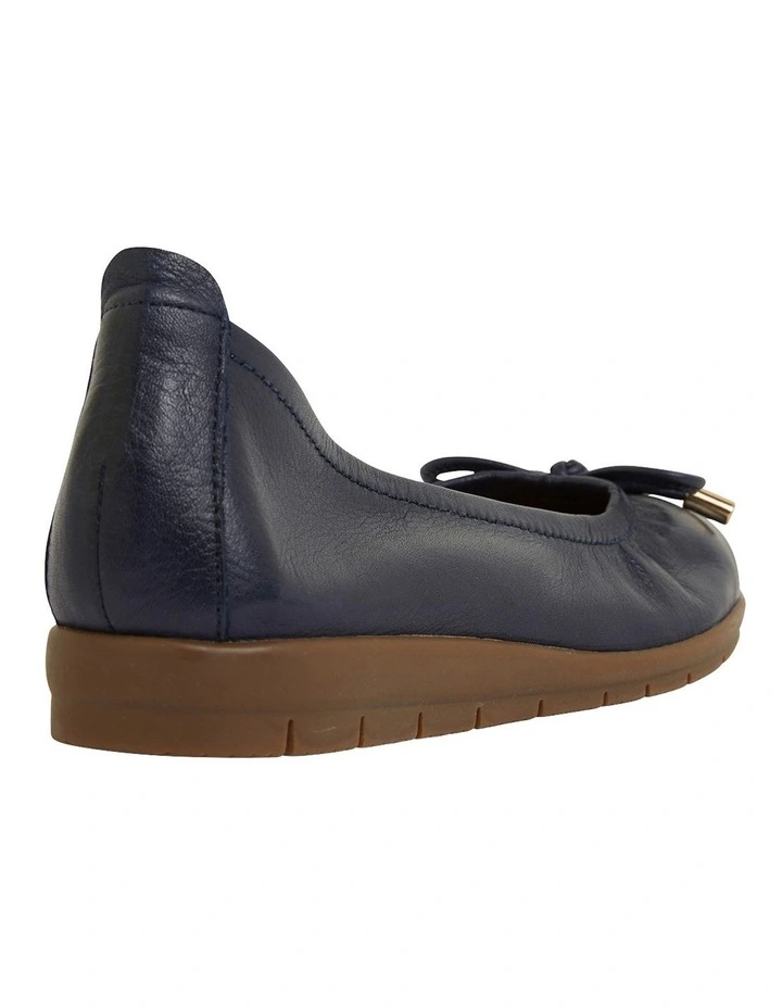 Coupon π₯° Active Flex By Easy Steps Barton Flat π Shoes In Navy Leather π - Image 4
