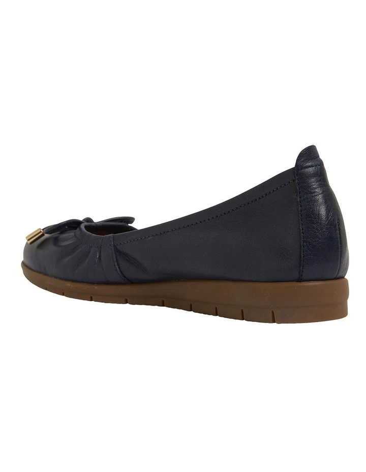 Coupon π₯° Active Flex By Easy Steps Barton Flat π Shoes In Navy Leather π - Image 7