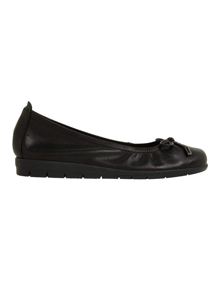 Hot Sale π₯ Active Flex By Easy Steps Barton Flat π Shoes In Black Leather β¨