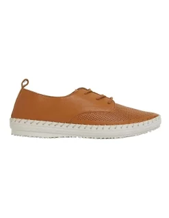 Budget โ๏ธ Active Flex By Easy Steps Ripley ๐ Sneakers In Tan Leather ๐