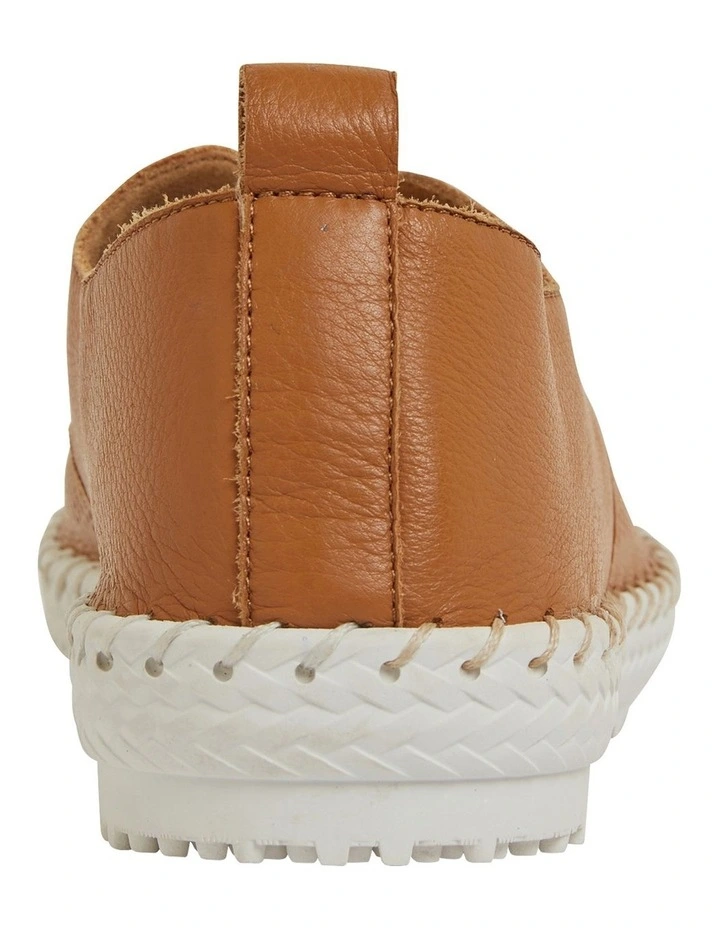 Budget βοΈ Active Flex By Easy Steps Ripley π Sneakers In Tan Leather π - Image 5