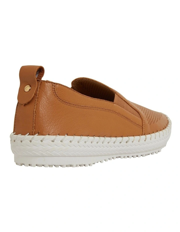 Best Pirce 🌟 Active Flex By Easy Steps Riva 👟 Sneakers In Tan Leather ❤️ - Image 4