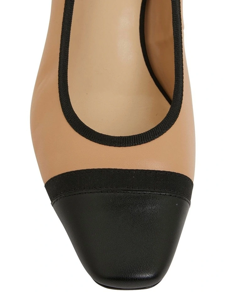 Budget π Easy Steps Network Black / Camel Glove Heeled π Shoes π - Image 7