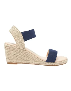 Brand new 🤩 Easy Steps Summit Elastic 🩴 Sandals In Navy/Beige 🧨