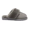 Best Sale ⌛ Easy Steps Peggy Grey Suede Slippers ❤️