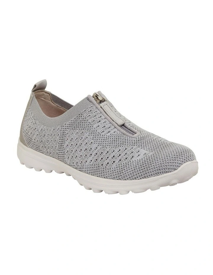 Cheap β Active Flex By Easy Steps Oberon Light Grey Stretch π Sneakers π― - Image 2