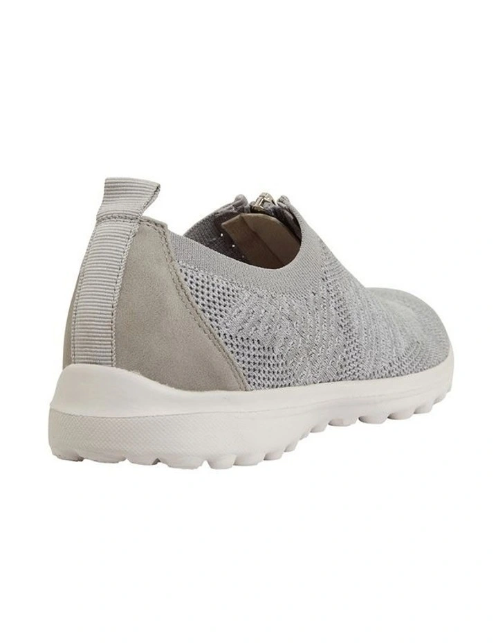 Cheap β Active Flex By Easy Steps Oberon Light Grey Stretch π Sneakers π― - Image 4