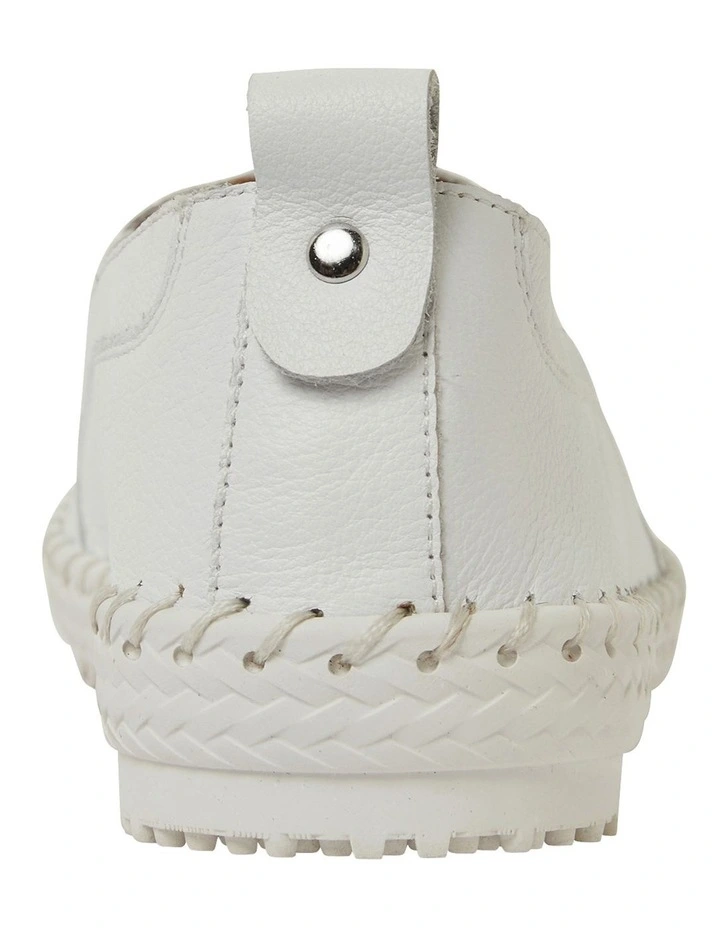 Budget 𧨠Active Flex By Easy Steps Riva π Sneakers In White Leather π - Image 5