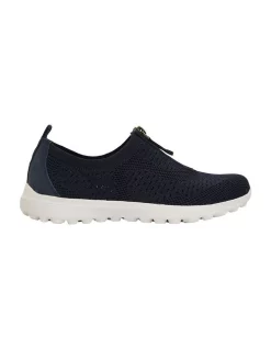 Cheap 👍 Active Flex By Easy Steps Oberon Navy Stretch 👟 Sneakers ✨