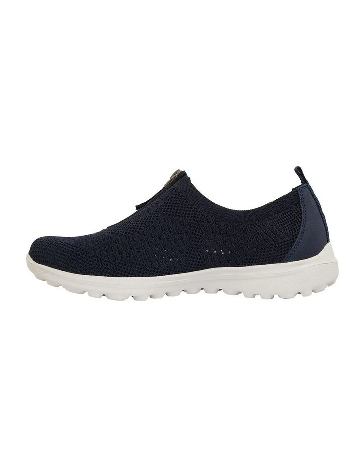 Cheap π Active Flex By Easy Steps Oberon Navy Stretch π Sneakers β¨ - Image 3
