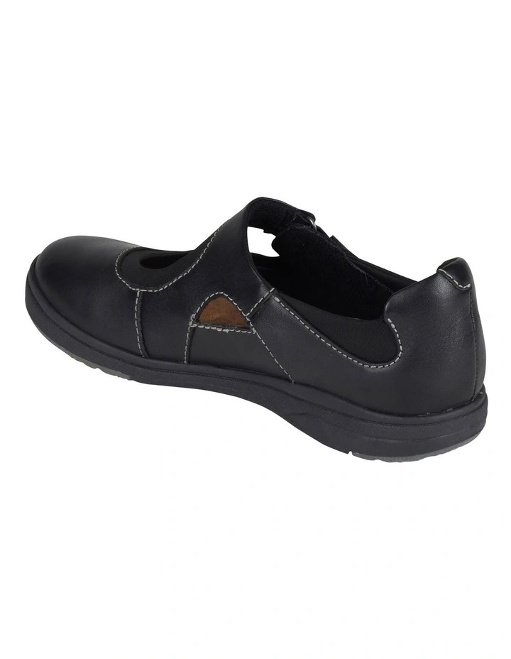 Best reviews of π₯ Planet π Shoes Elaine Black Leather Flat π Shoe π― - Image 3
