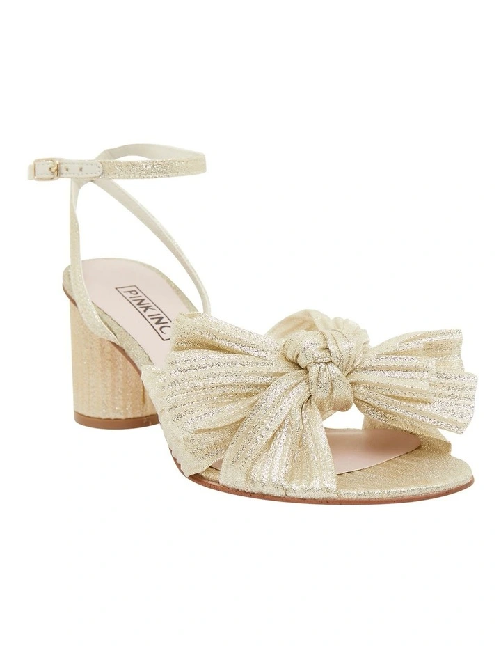 Best Sale π Pink Inc Secret Light Silver Shimmer π©΄ Sandals 𧨠- Image 2