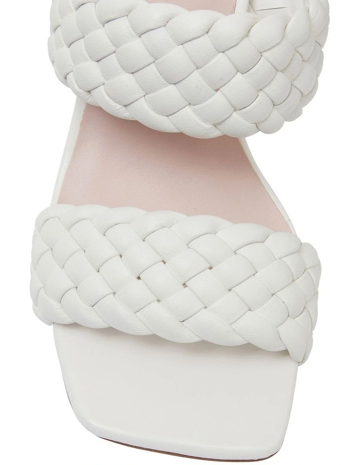 Deals β¨ Pink Inc Jacinta White Weave Glove π©΄ Sandals π - Image 6
